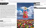 Compter Fleurette, image : Marnie Weber, Spring Flowers Blooming on a Lovely Day, 2013 © Marnie Weber